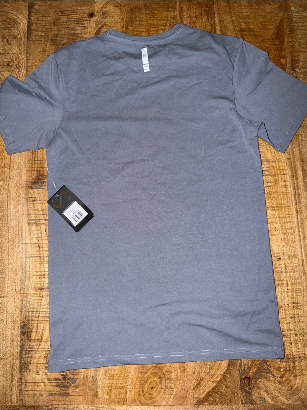 Men's Short Sleeve Graphic Crew Tee - Slate Blue - Picture 3 of 3